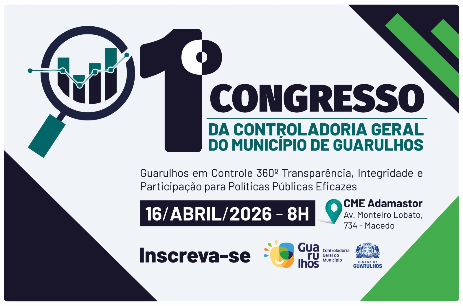Controladoria Geral do Município realiza o Congresso Guarulhos em Controle 360 
