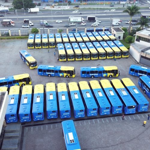 Prefeitura de Guarulhos entrega mais 76 ônibus com ar-condicionado e amplia número para 96 somente em 2026 no “Programa Geladão”