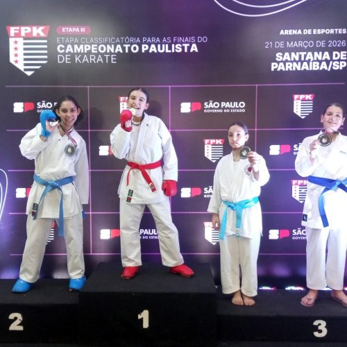 Caratecas de Guarulhos garante seis medalhas no fim de semana