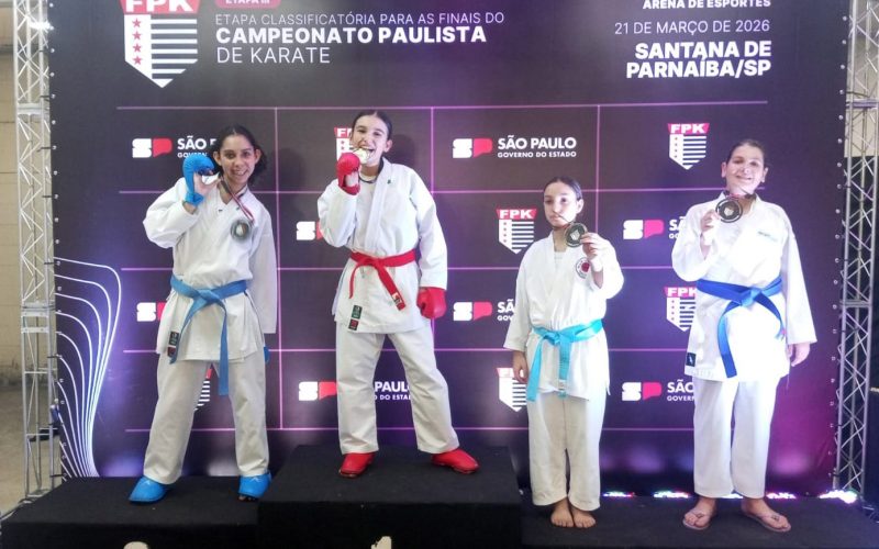 Caratecas de Guarulhos garante seis medalhas no fim de semana