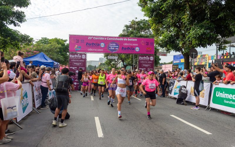 Corrida e Caminhada do Batom inicia a entrega de kits nesta quinta-feira